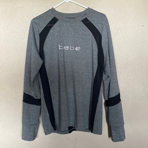 Bebe athletic shirt. Like new.